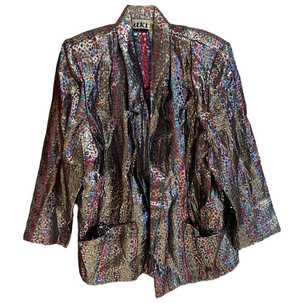 Niki Multicolor Sequin Blazer